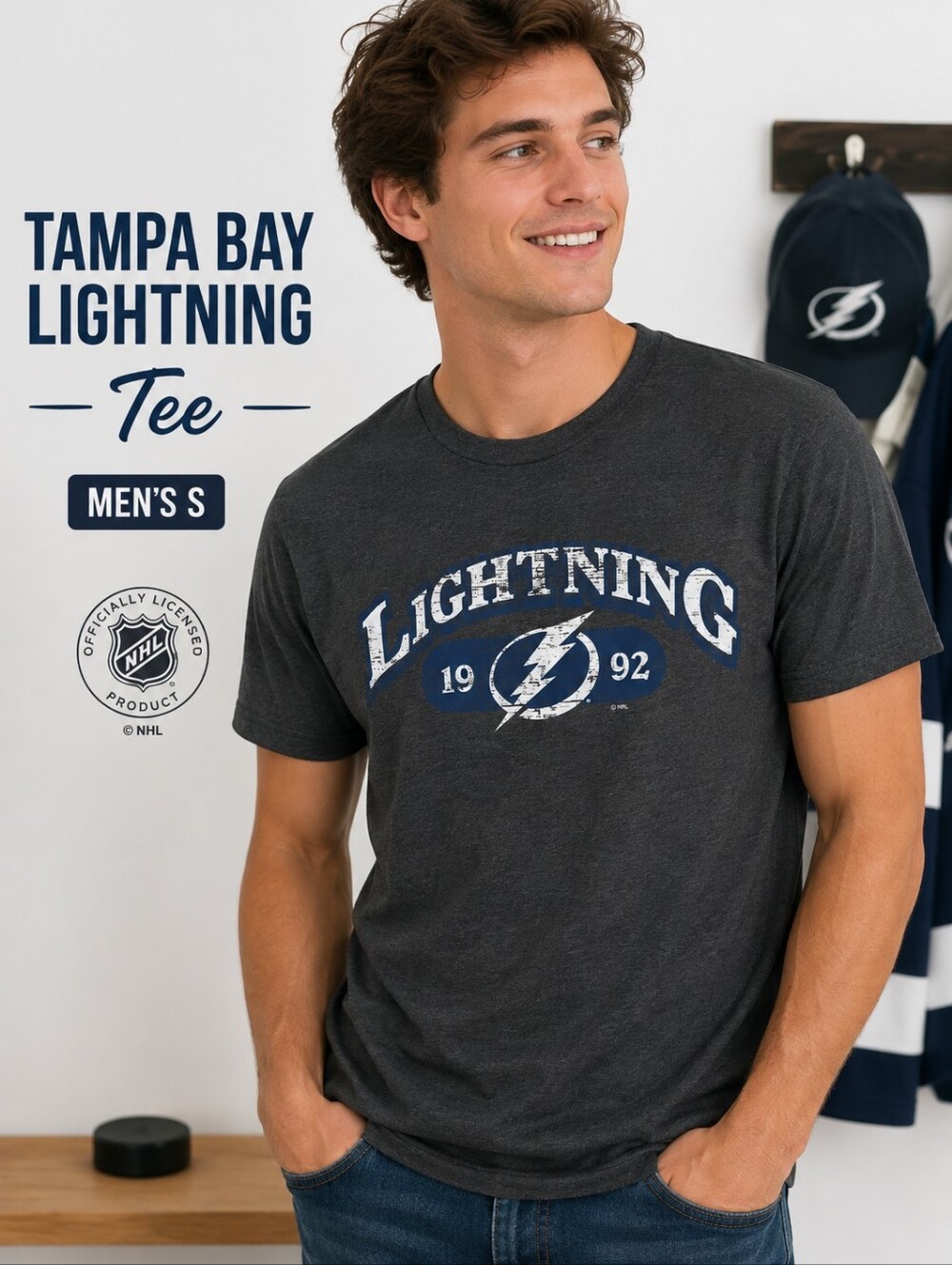 NHL Tampa Bay Lightning Graphic Tee